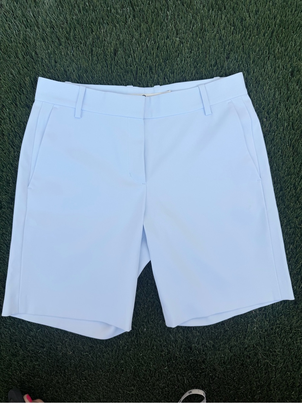 Tory Sport Pale Blue Sport Tech Golf Shorts 8”inseam